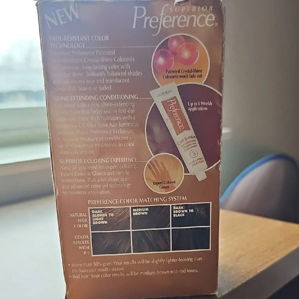L'Oreal Superior Preference Hair Color - Shade 5 Brown Vintage